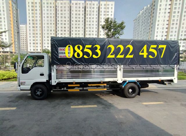 Isuzu VM (1t9) - thùng bạt dài 6m2 hỗ trợ trả trước 20%